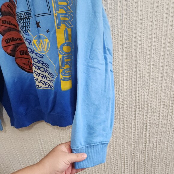 NBA Golden State Warriors Oversize Graphic Hoodie Sweatshirt Women's Large - Picture 4 of 10